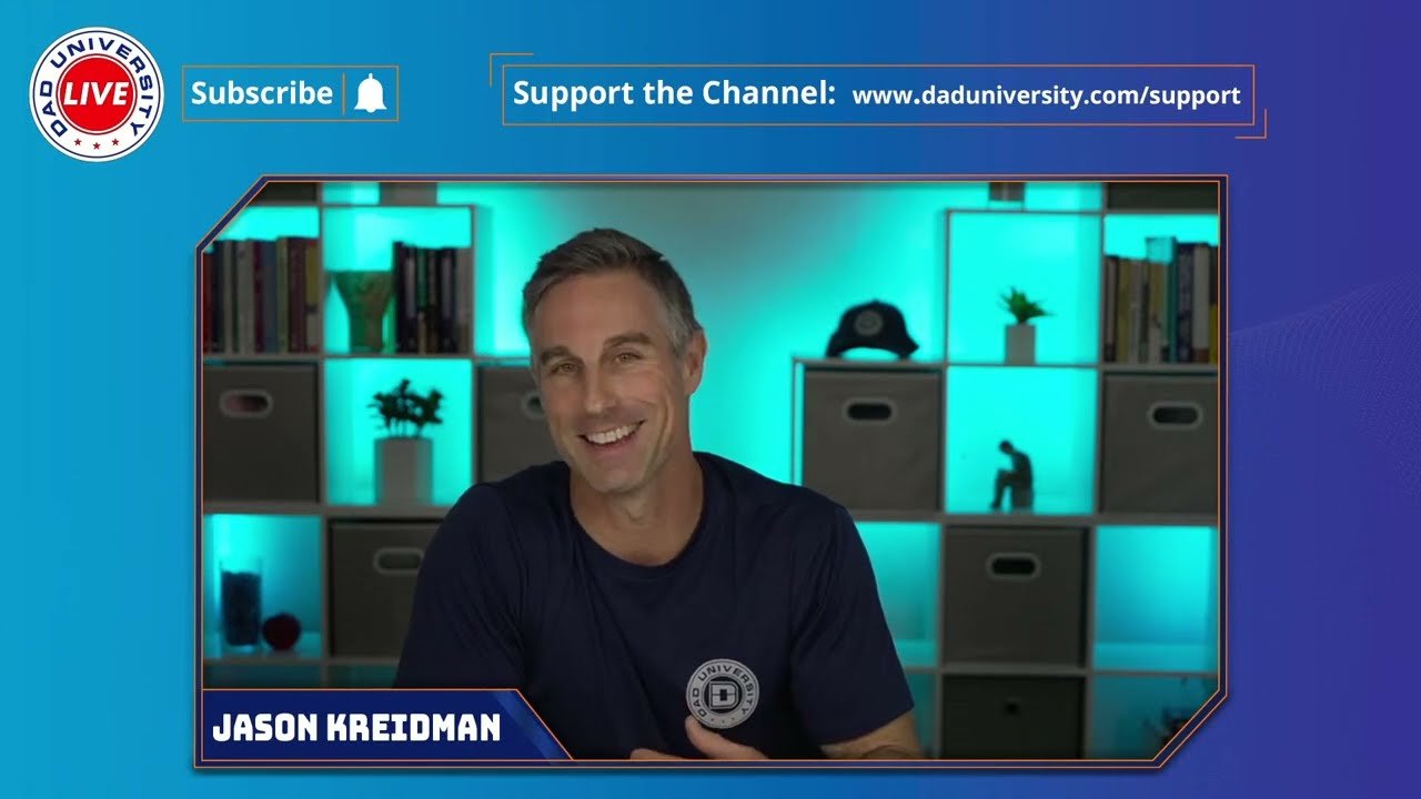 jason kreidman hosted a live qa session on the dad university show 1