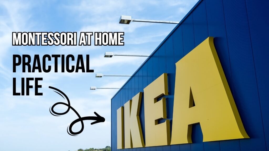 Exploring Practical Life Activities at IKEA: Meal Times, Cleaning Tools, and More with Hapa Family