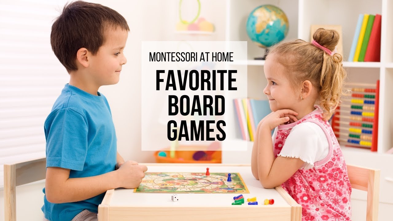 Montessori Board Games for Toddlers and Preschoolers: Cooperative and Traditional Favorites