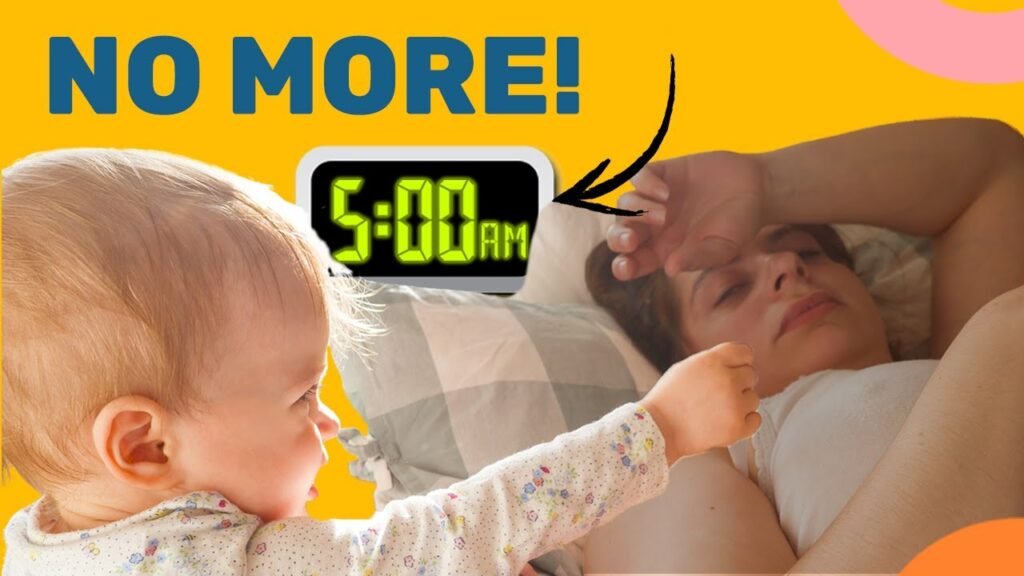 Toddlers often wake early and find their way to their parents bedroom