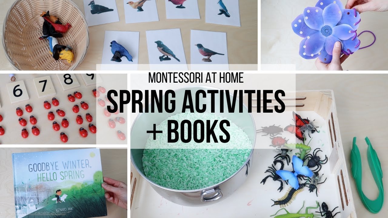 montessori at home 26 spring montessori activities book recommendations