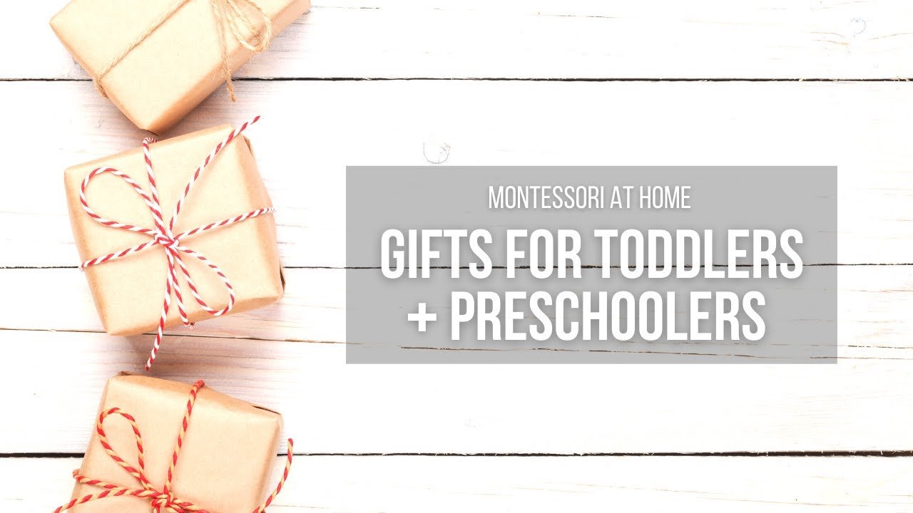 Fun and Interactive Montessori Gifts for Toddlers and Preschoolers