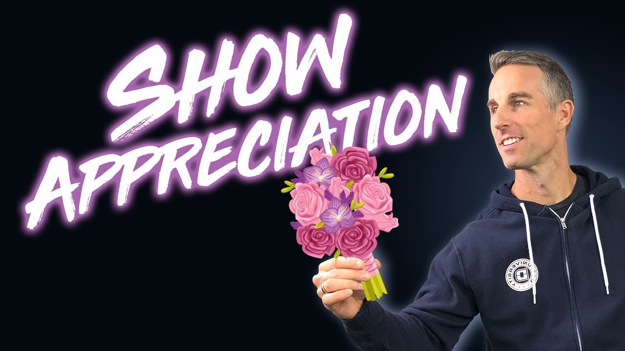 how showing appreciation positively impacts your relationship