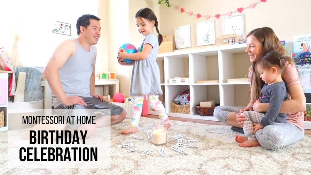 Montessori Birthday Walk at Home with Kids