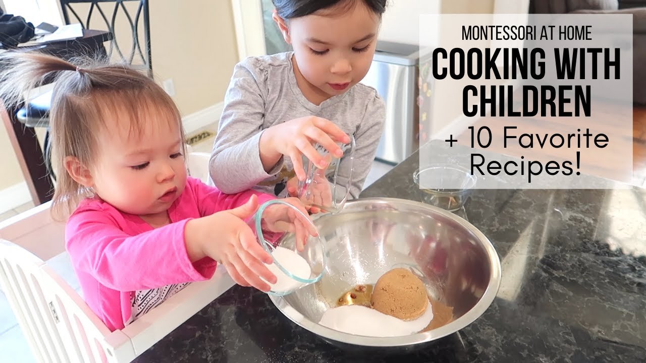 Montessori at home: Cooking with children