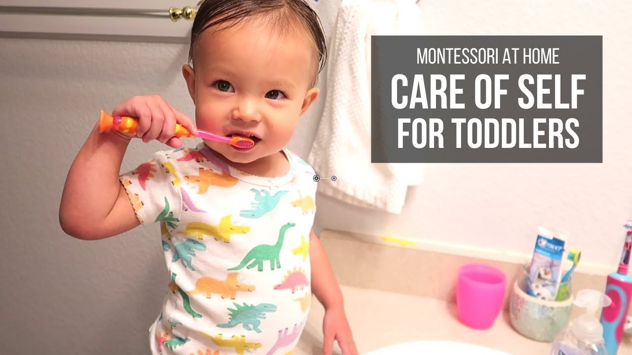 encouraging self care skills in a montessori home