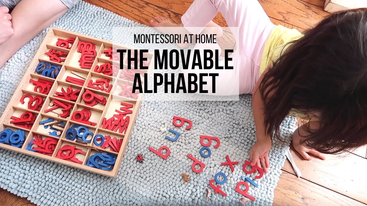 Introduction to the movable alphabet in Montessori