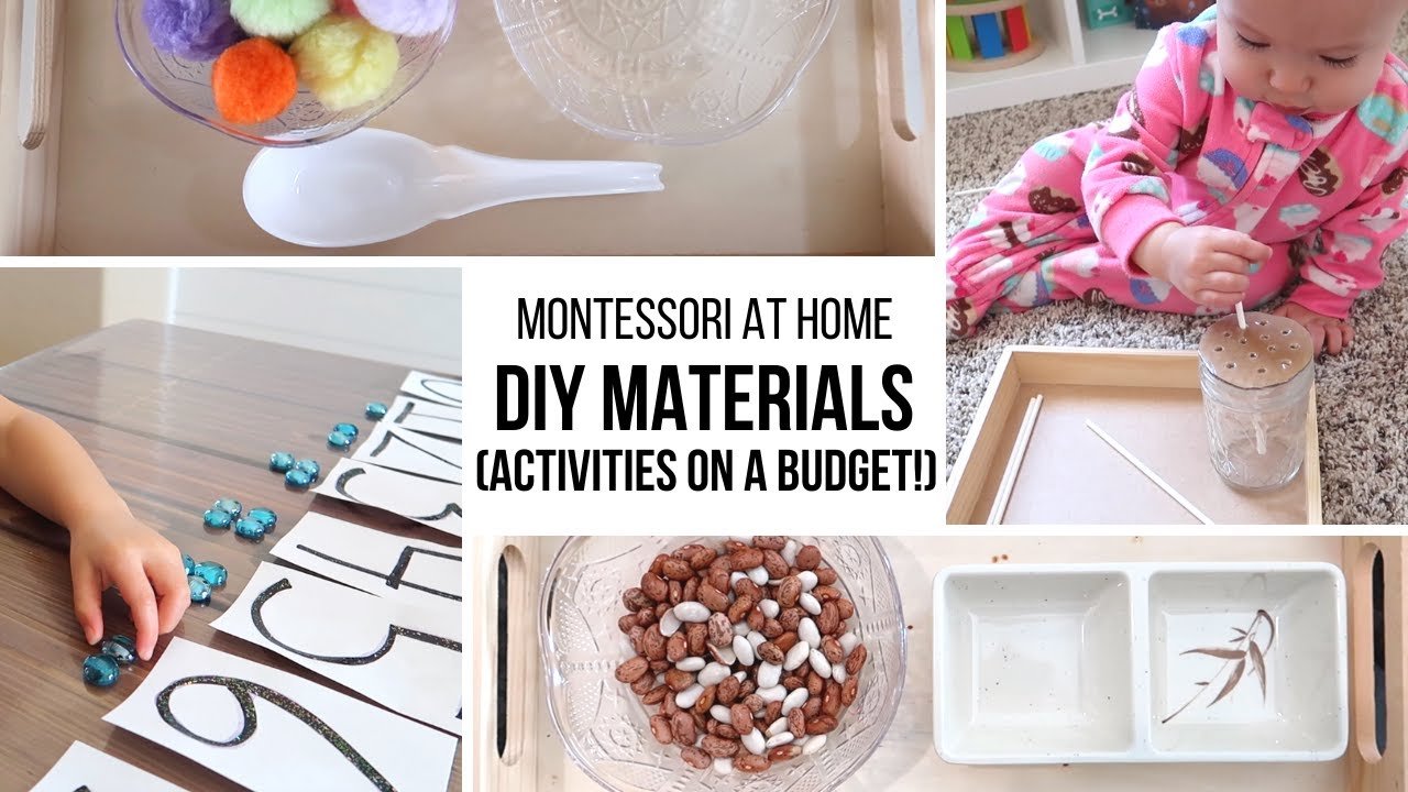 MONTESSORI AT HOME: DIY Montessori Materials (on a Budget!)