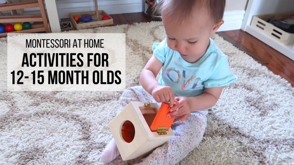 Simple Montessori Activities for 12-15 Month Old Babies