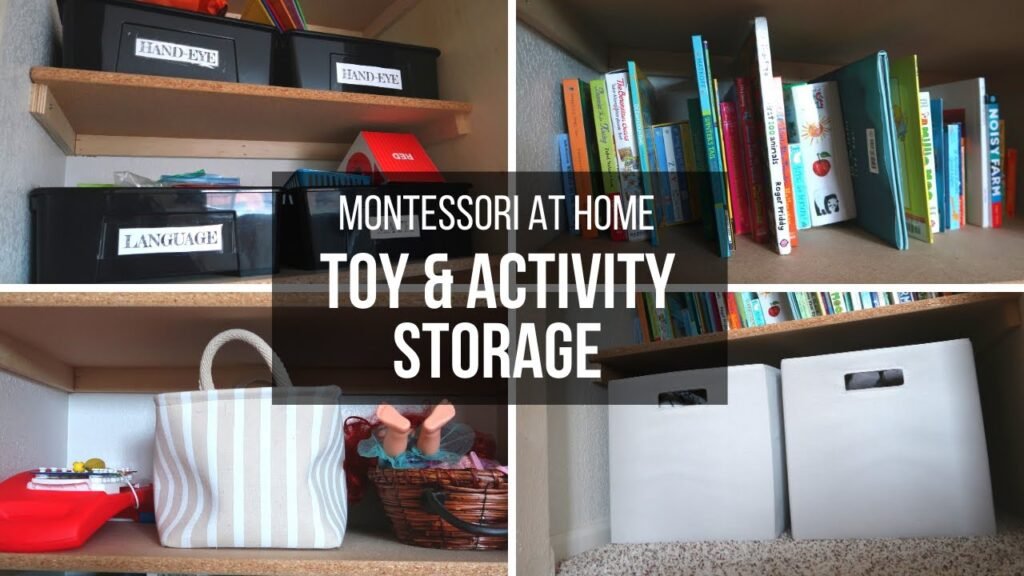 Toy Organization Tips by Hapa Family for Montessori Education