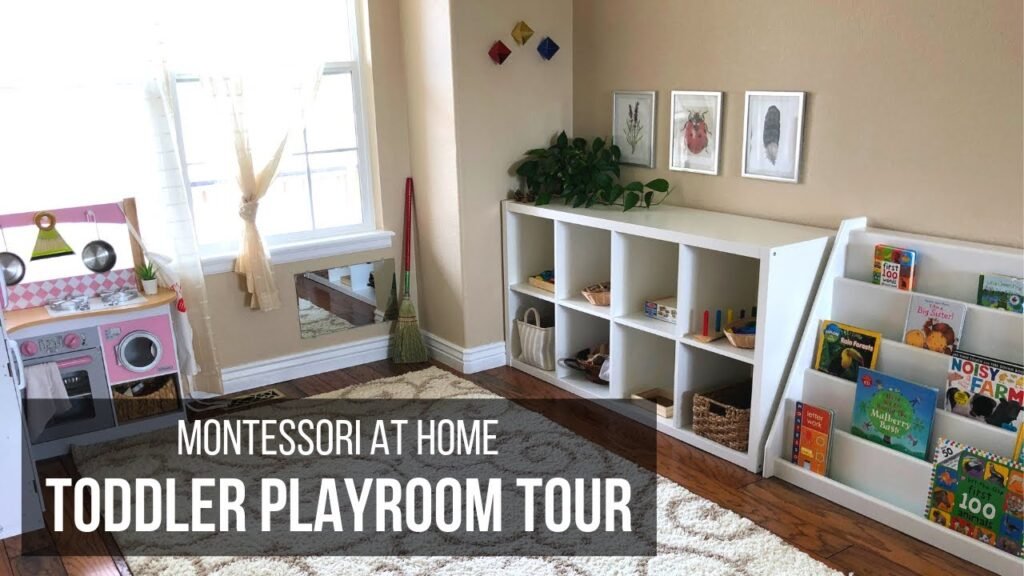 Hapa Family shares an updated tour of Kylies Montessori playroom now that she is 2 years old