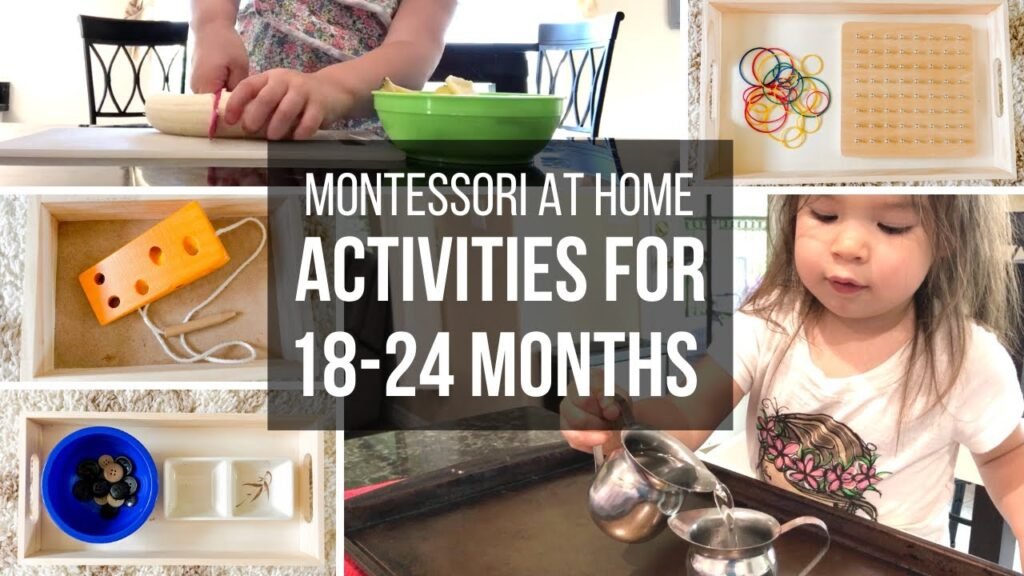 Montessori activities for 18-24 month olds