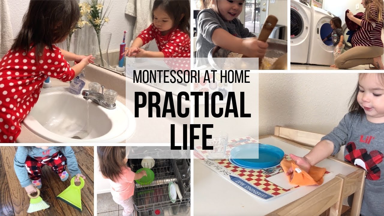 montessori at home practical life for toddlers