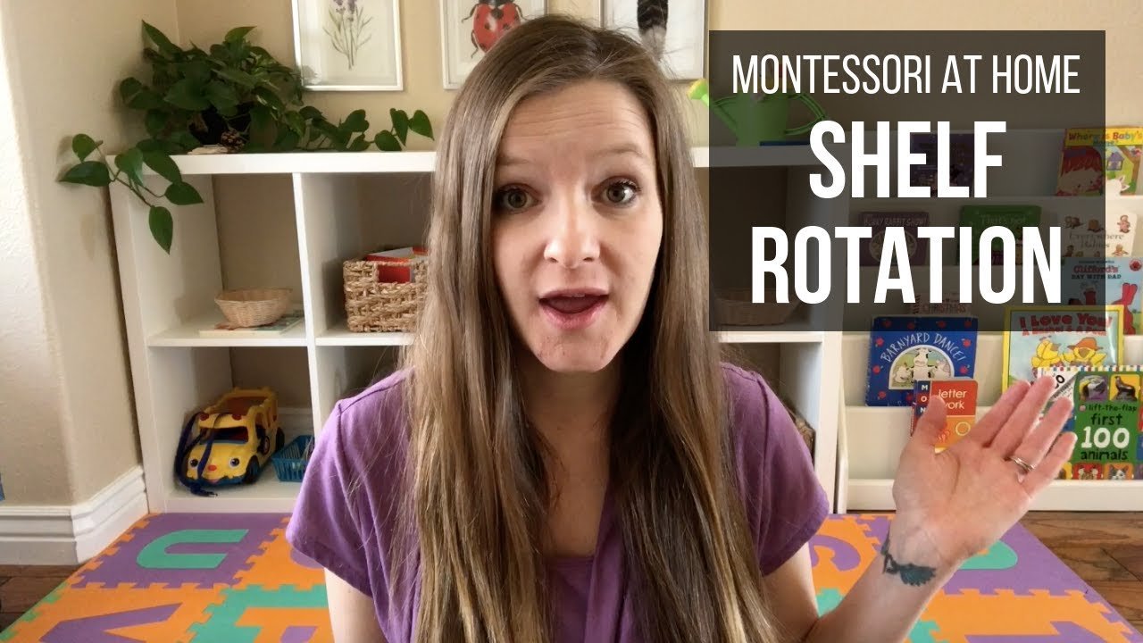montessori at home shelf rotation